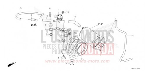 CUVETTE CBR1000STR de 2024